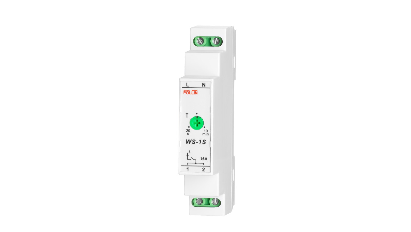 Automat schodowy 16A 20s-10min 230V AC 1Z WS-1S