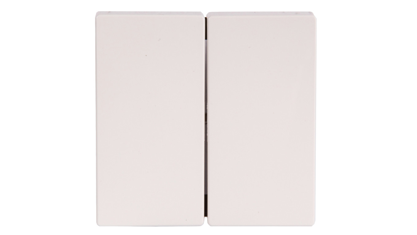 Merten System M Klawisz podwójny biel polarna MTN432519