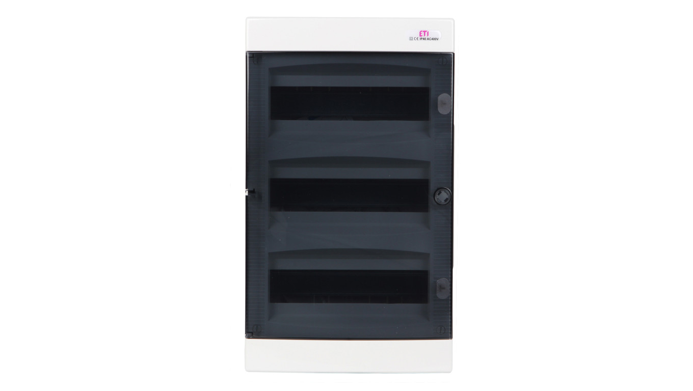 Rozdzielnica modułowa 3x12 natynkowa drzwi dymne / IP 40 400V AC / ECT36PT-s 001101070