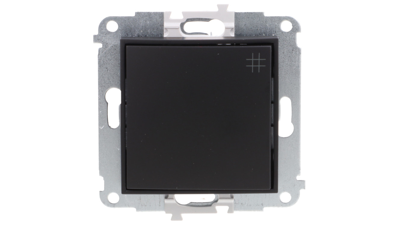 MINI Łącznik krzyżowy czarny mat 12MWP-6