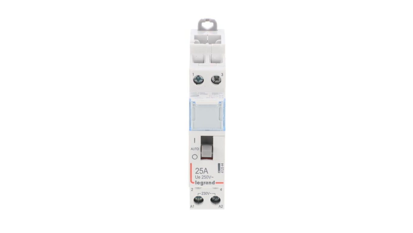 Stycznik modułowy 25A 2Z 0R 230V AC ze sterowaniem ręcznym SM425 004147/412544