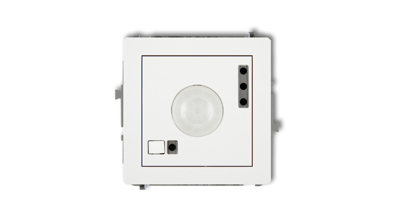 DECO Mechanizm elektronicznego czujnika ruchu , biały mat 25DCR-1