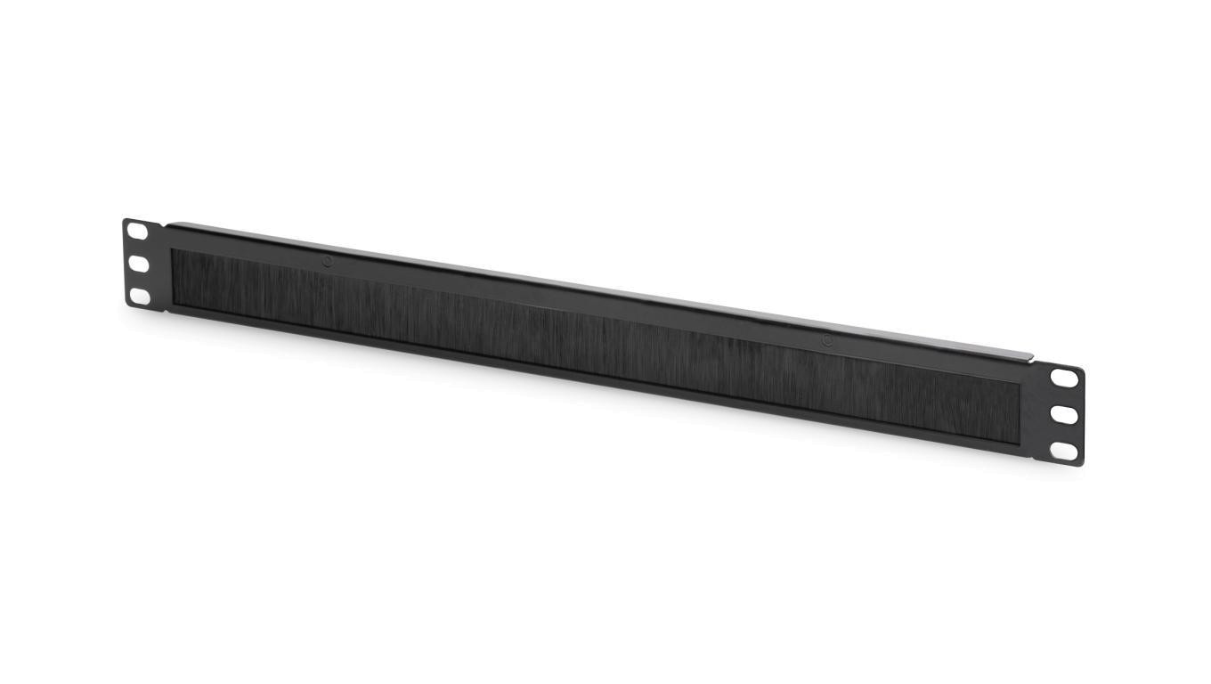 Panel zapasu kabla ze szczotką 1U S/483 G/11 czarny DN-97661
