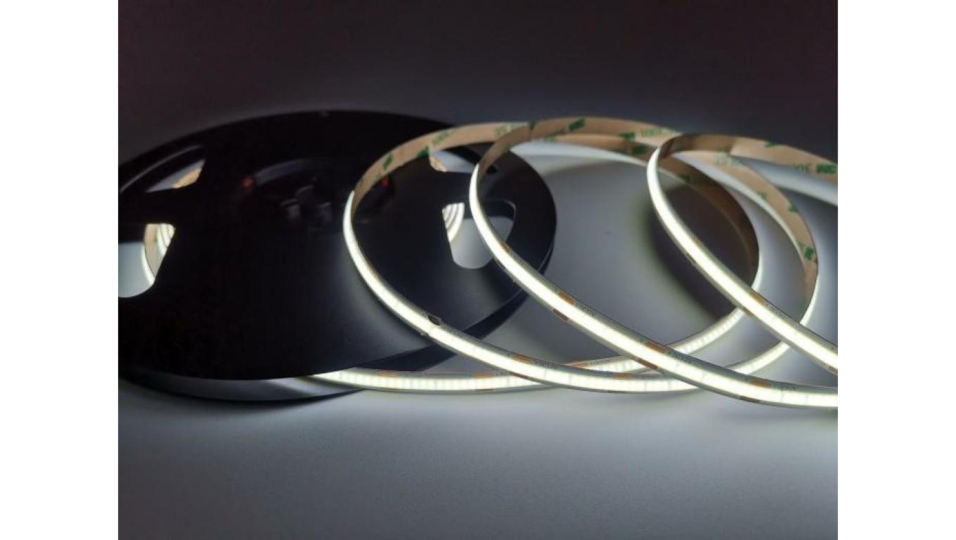 Taśma LED COB 480 9W/m 6000K 990lm/m 24V IP20 5m P