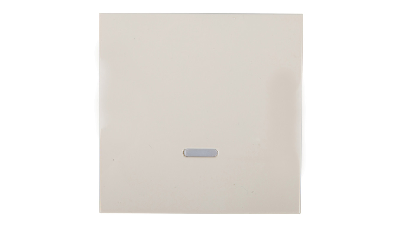 Simon 54 Klawisz pojedynczy do łącznika z podświetleniem kremowy DKW1L/41