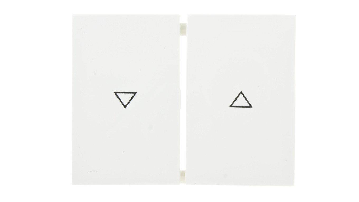 K.1 Klawisz świecznikowy z nadrukiem symbolu /strzałka/ śnieżnobiały 14357109