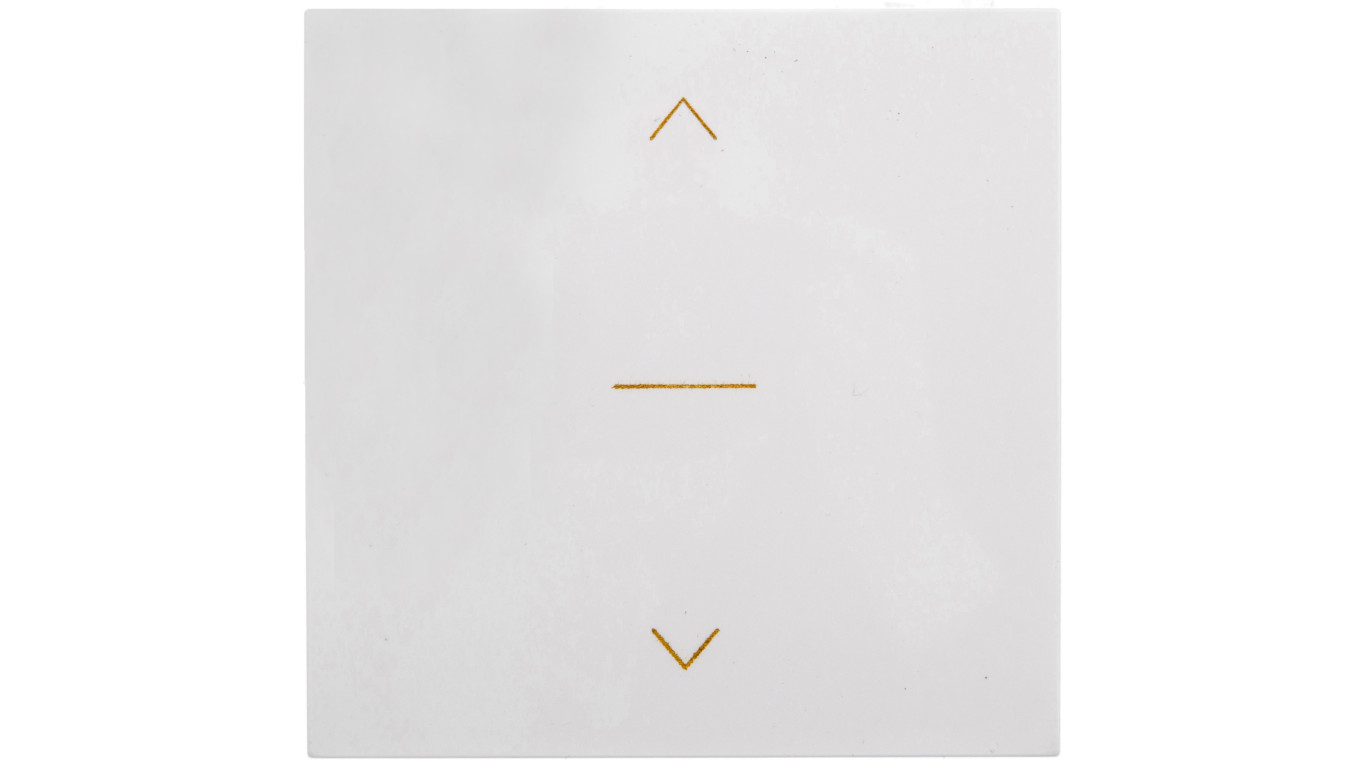 Simon 54 Klawisz do przycisku żaluzjowego SZW1KM biały DKZW1K/11