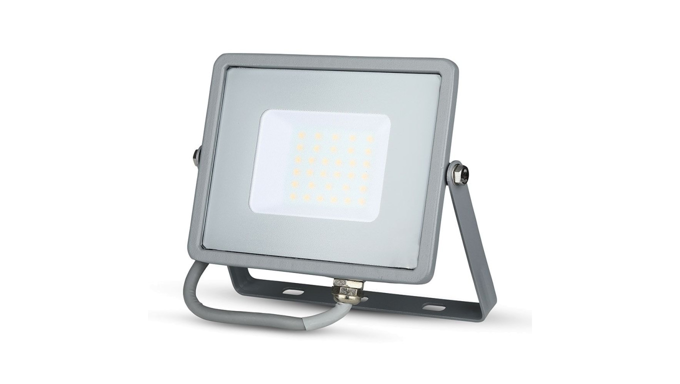 Projektor LED 30W 2400lm 6400K Dioda SAMSUNG Szary IP65 456