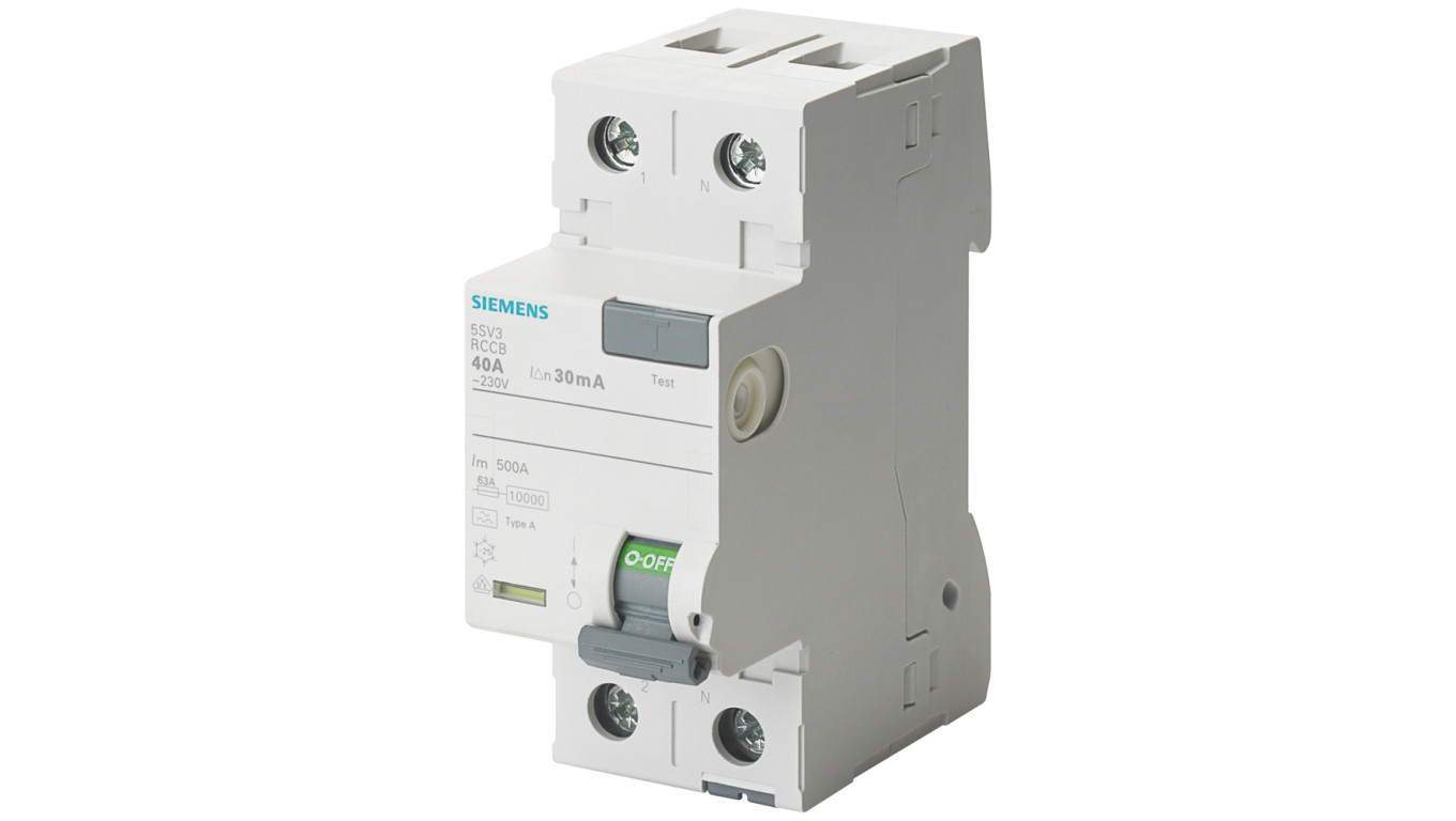 Wyłącznik różnicowoprądowy 2P 25A 300mA 230V typ F 5SV3612-3