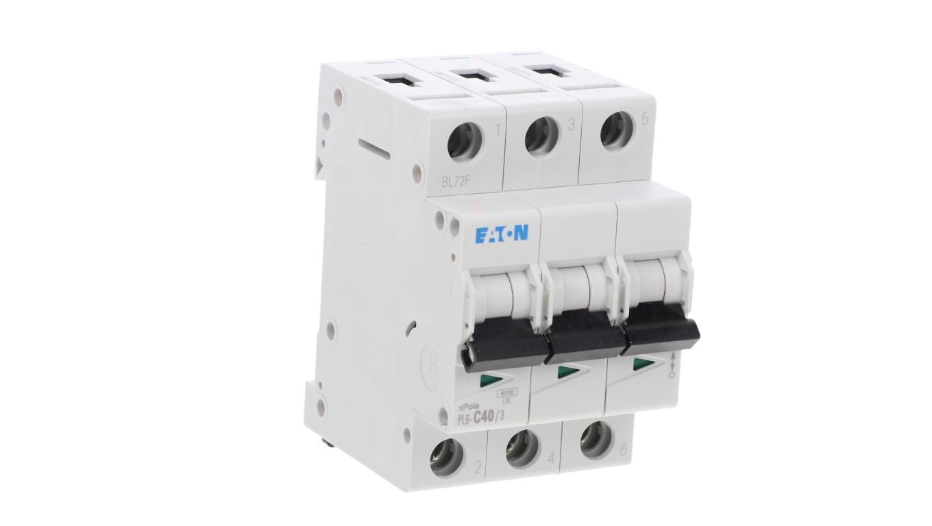 Wyłącznik nadprądowy 3P C 40A 6kA AC PL6-C40/3 286605