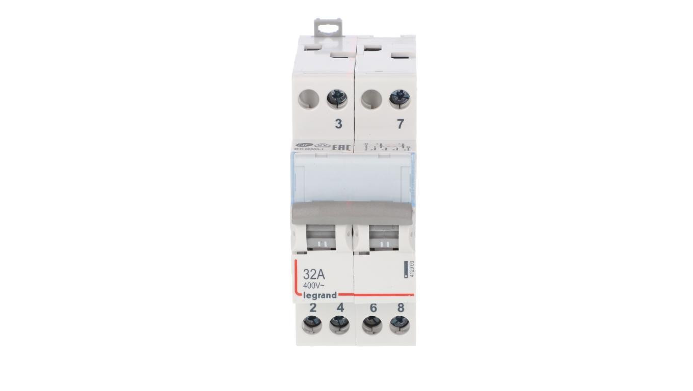 Przełącznik modułowy I-0-II 2P 32A 400V 412903