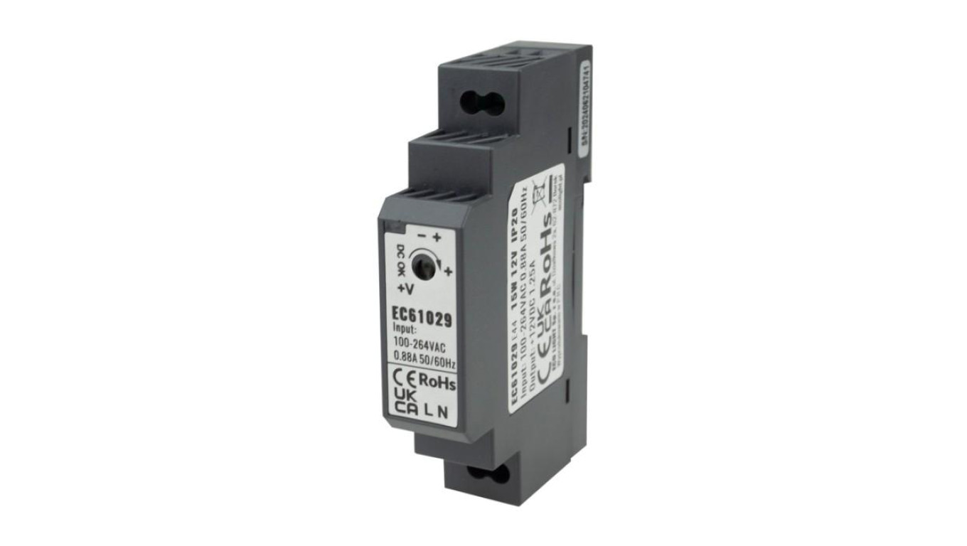 Zasilacz na szynę DIN PREMIUM 12V 15W