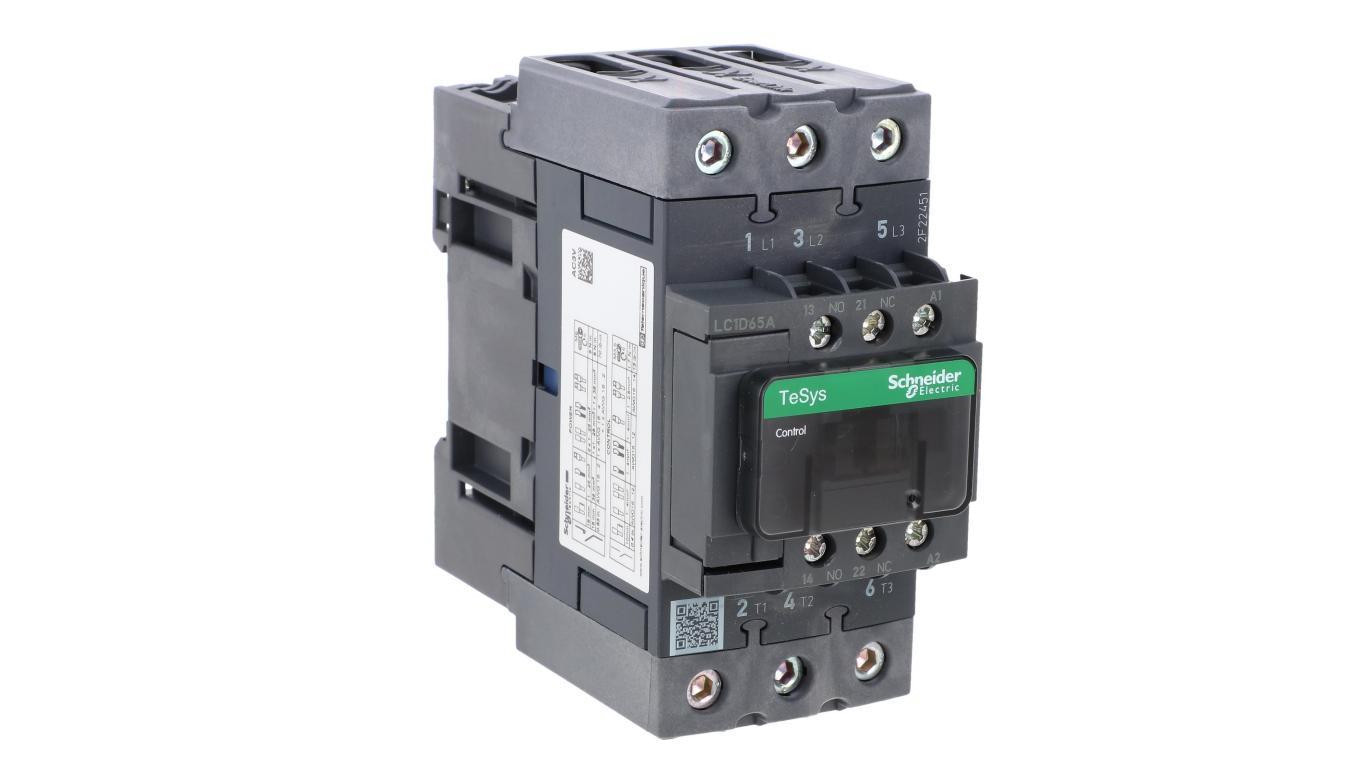 TeSys Deca Stycznik mocy 65A 3P 42V AC 1Z 1R (EVK) LC1D65AD7