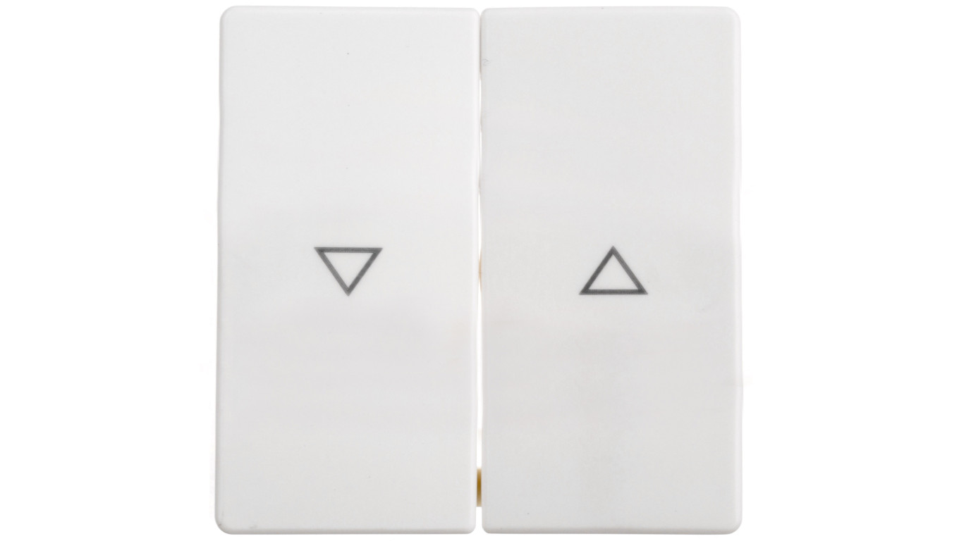 Berker/Q.1 Klawisz 2-krotny z nadrukiem symbolu strzałka biały aksamit 16256089