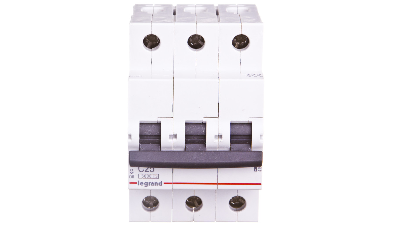 Wyłącznik nadprądowy 3P C 25A 6kA AC S303 RX3 419237