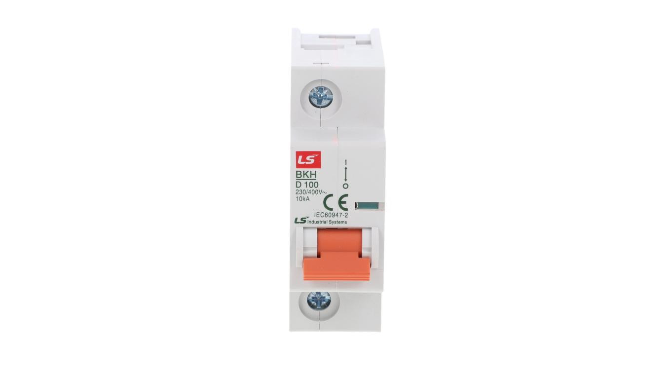 Wyłącznik nadprądowy 1,5 modułu 1P D 100A 10KA BKH 1P D100A 06110335R0