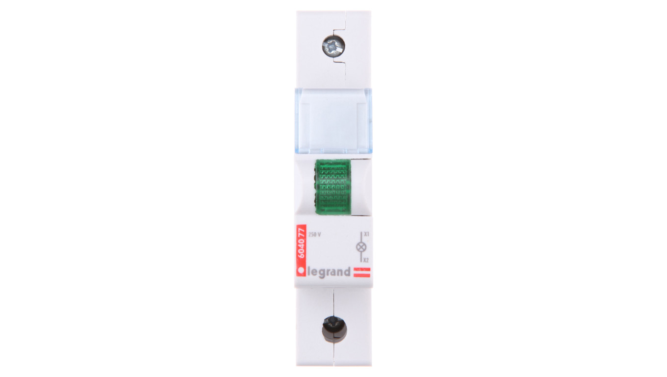 Lampka modułowa zielona 230-250V AC L313 604077