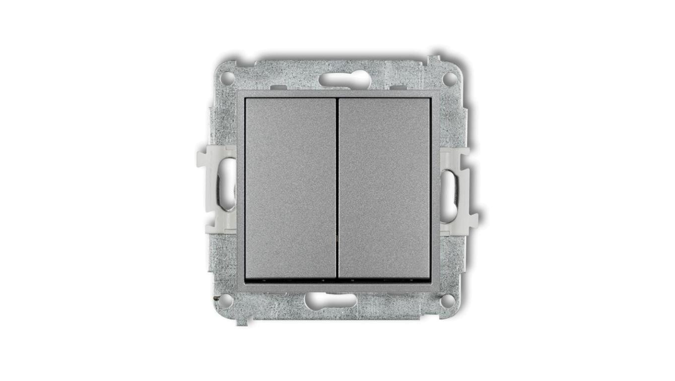 MINI Łącznik świecznikowy srebrny metalik 7MWP-2