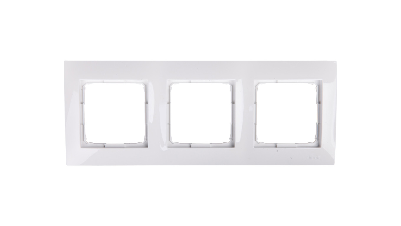 Simon 54 Premium Ramka potrójna biała /do karton-gips/ DRK3/11