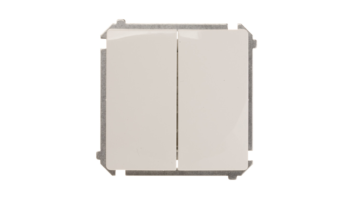 Simon Basic Łącznik świecznikowy z podświetleniem, szybkozłącza, biały BMW5L.01/11