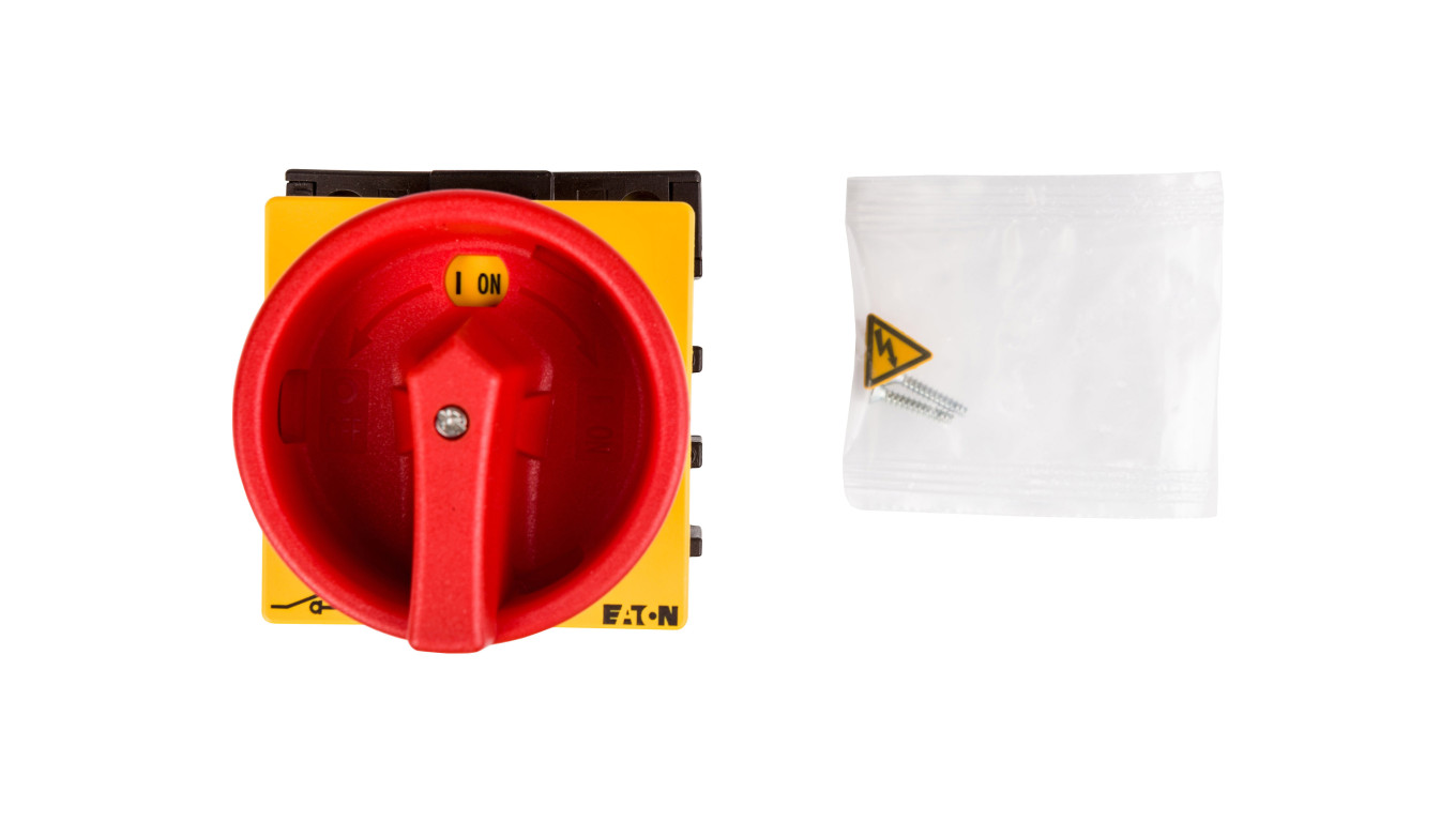 Łącznik krzywkowy 0-1 3P+N 25A do wbudowania P1-25/EA/SVB/N 081587