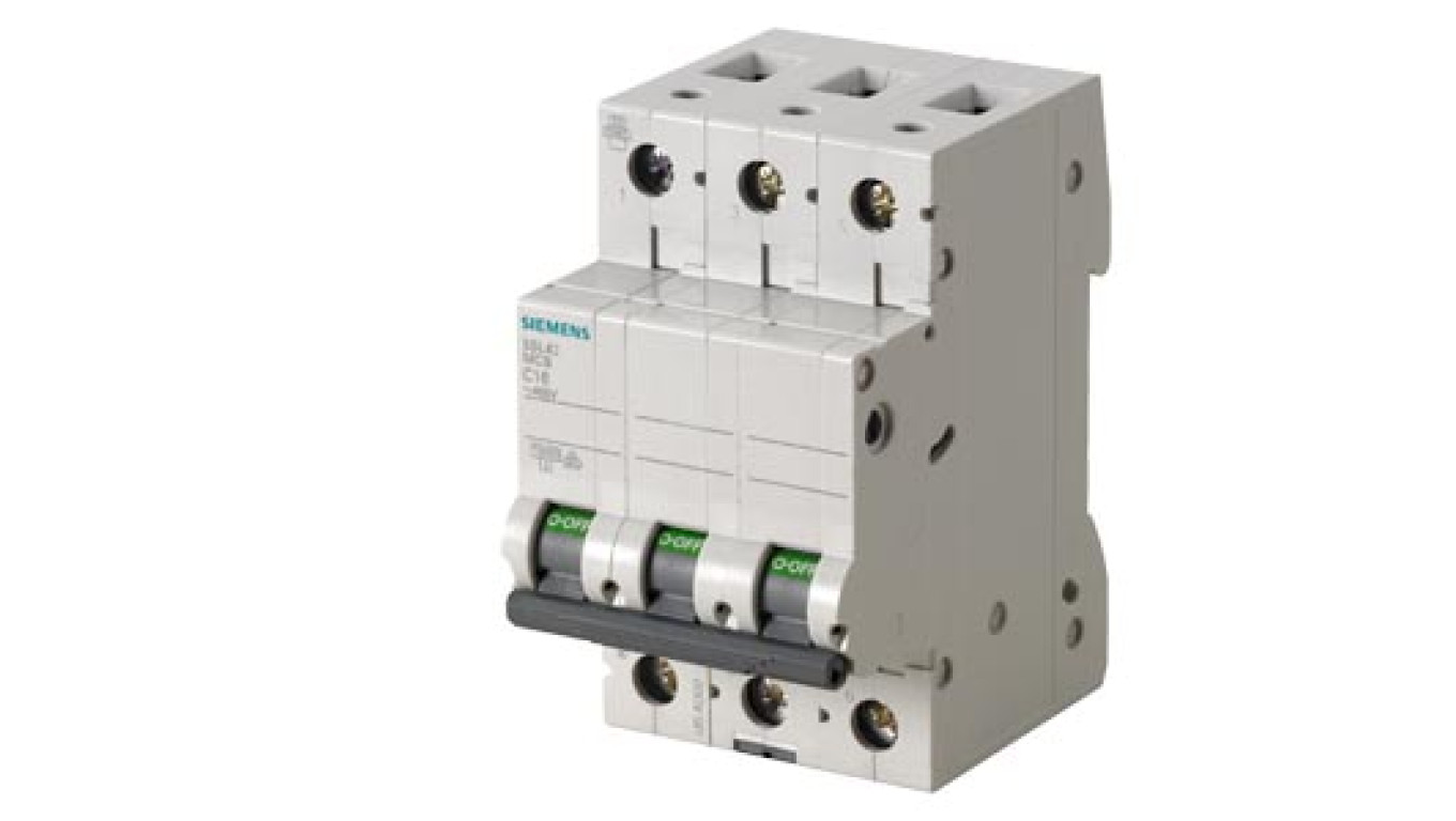 Wyłącznik nadprądowy 3P C 16A 10kA AC 5SL4316-7