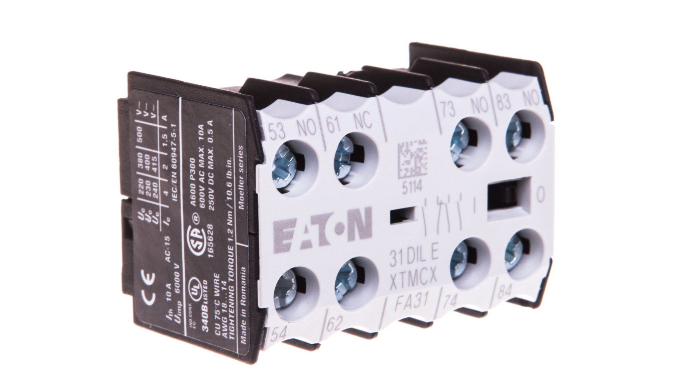 Styk pomocniczy 3Z 1R montaż czołowy 31DILE 048912