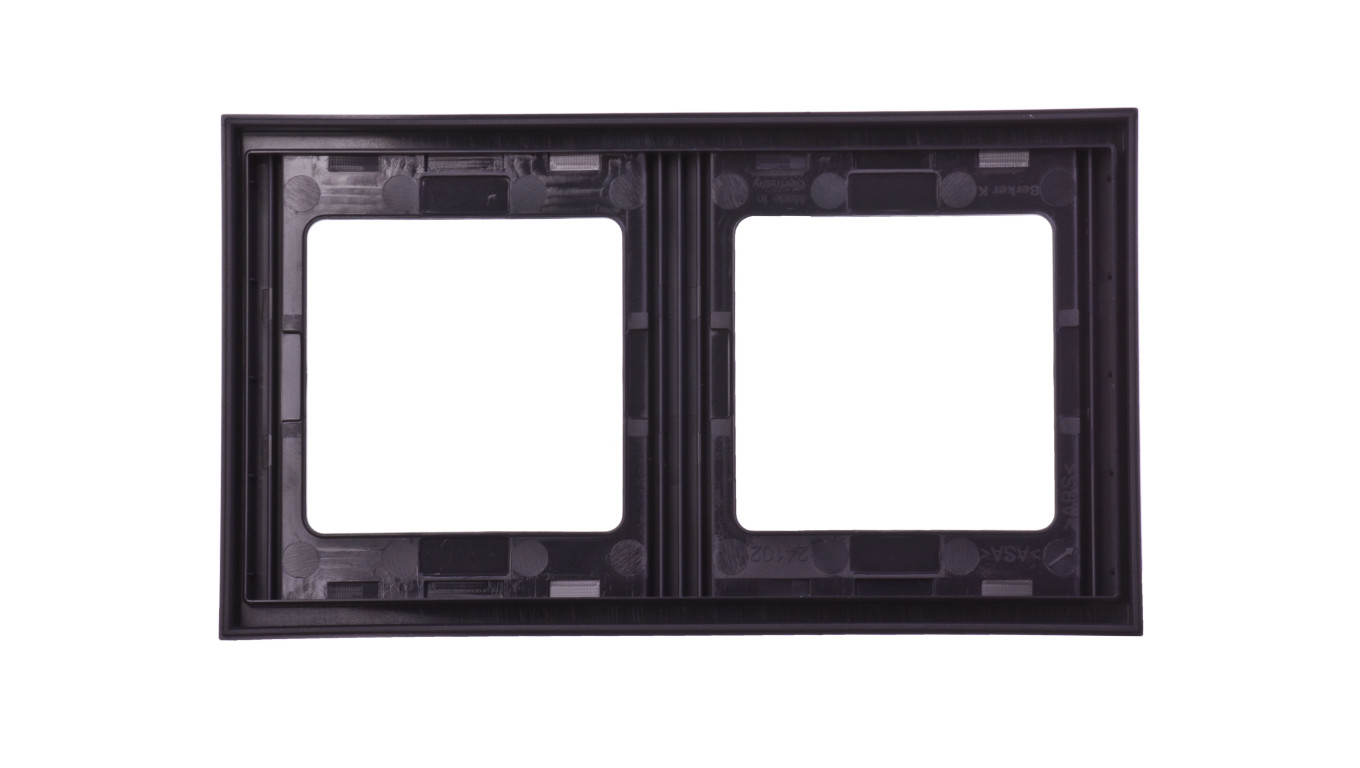 Berker K.1 Ramka podwójna pionowa antracyt mat lakierowana 13237006