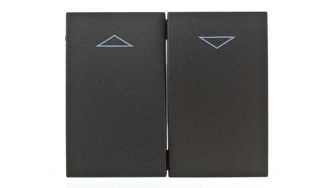 SISTENA LIFE Klawisz żaluzjowy podwójny choco 771214