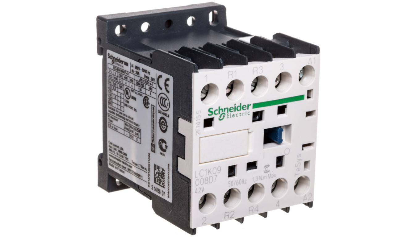 Stycznik mocy 9A 2Z 2R 42V AC LC1K09008D7