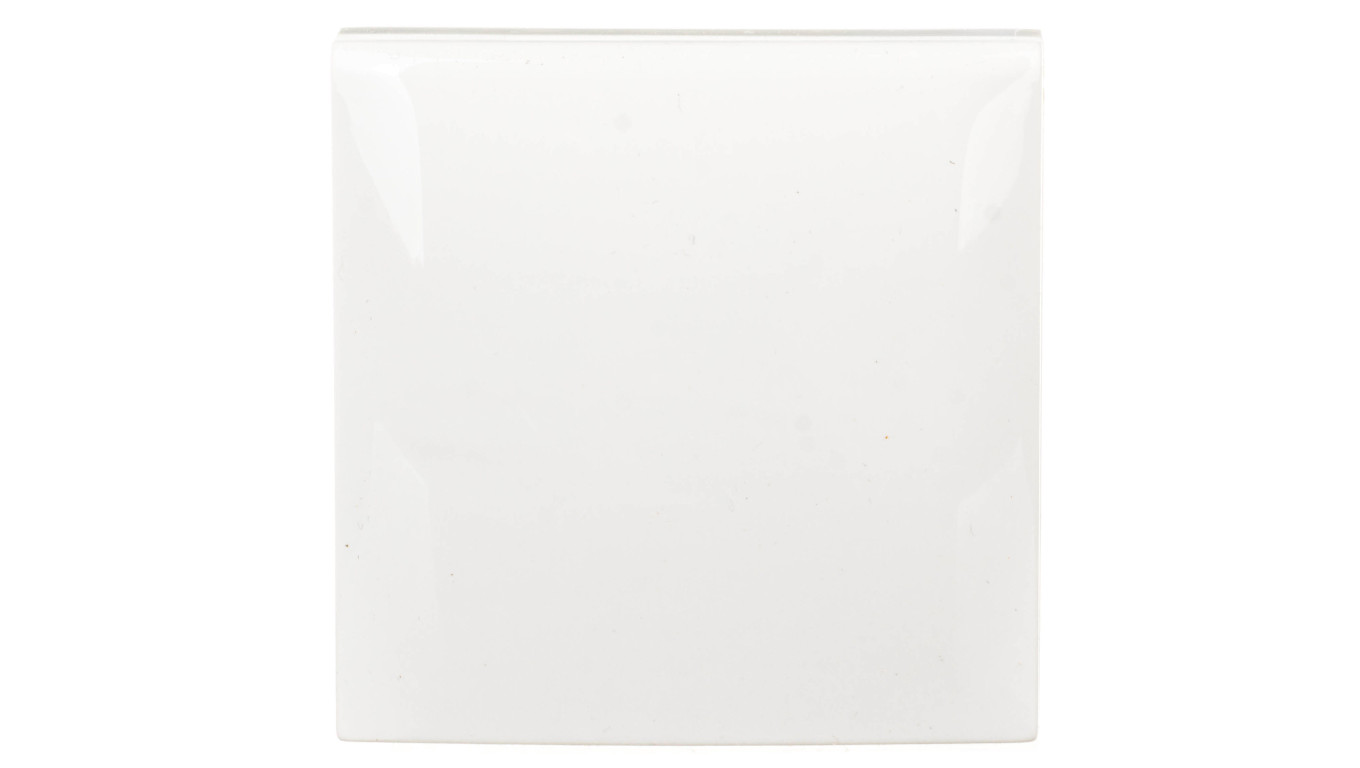 Berker Integro Ramka pojedyncza z klapką IP20 biała 918282509