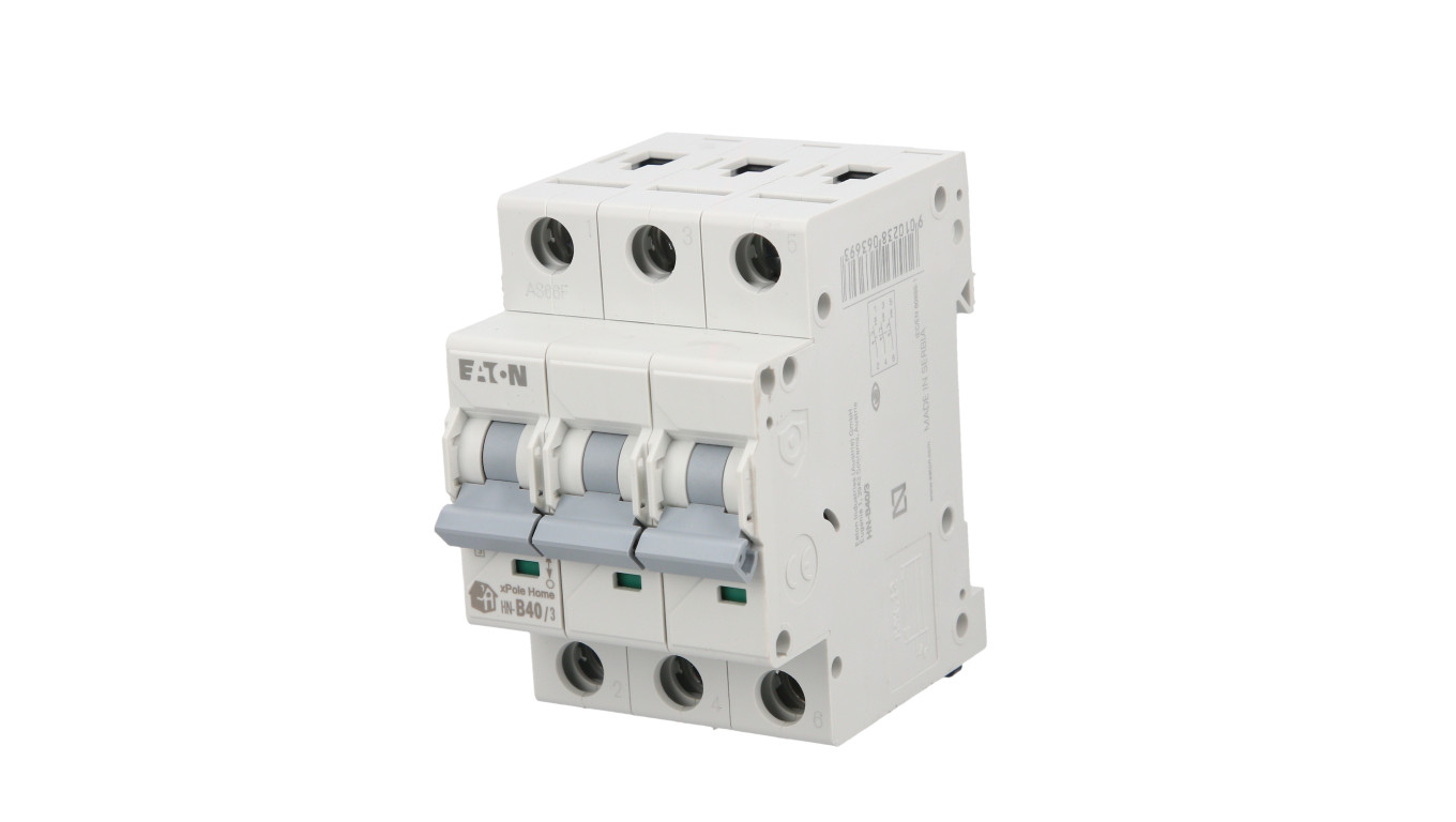 Wyłącznik nadprądowy 3P B 40A 6kA AC xPole Home HN-B40/3 194885