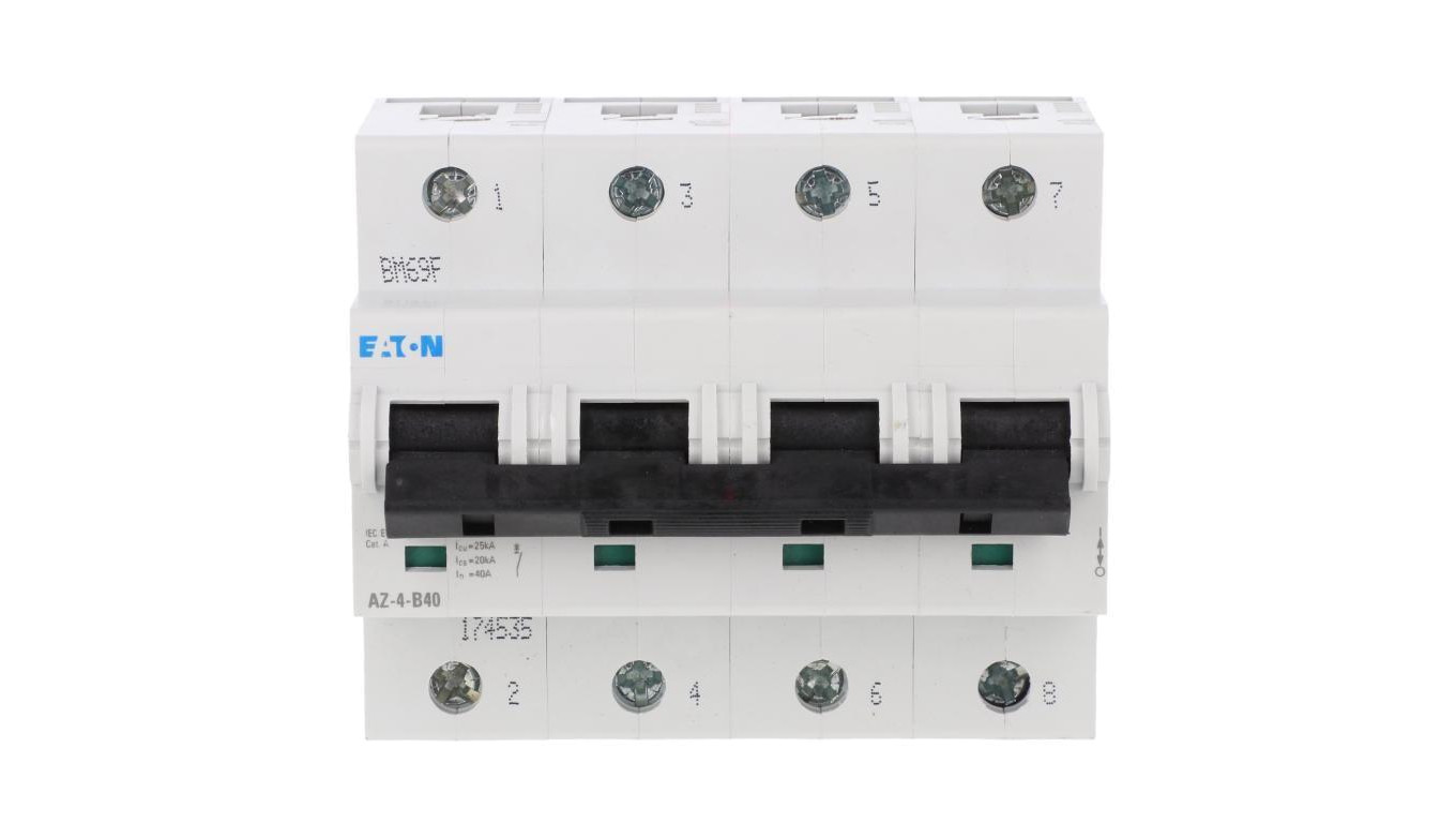 Wyłącznik nadprądowy 4P B 40A 25kA AC AZ-4-B40 174535