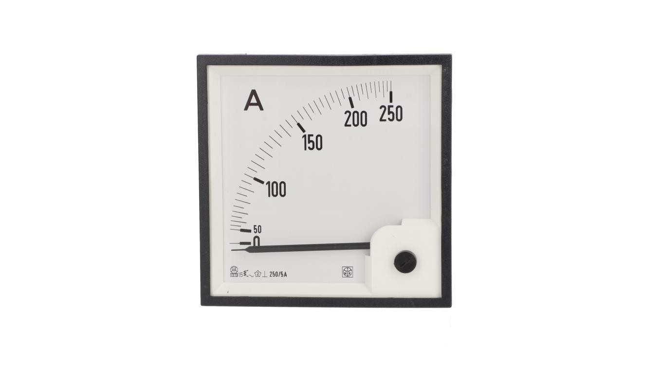 Amperomierz AC 96X96 250/5A RQ96E AN3251C250