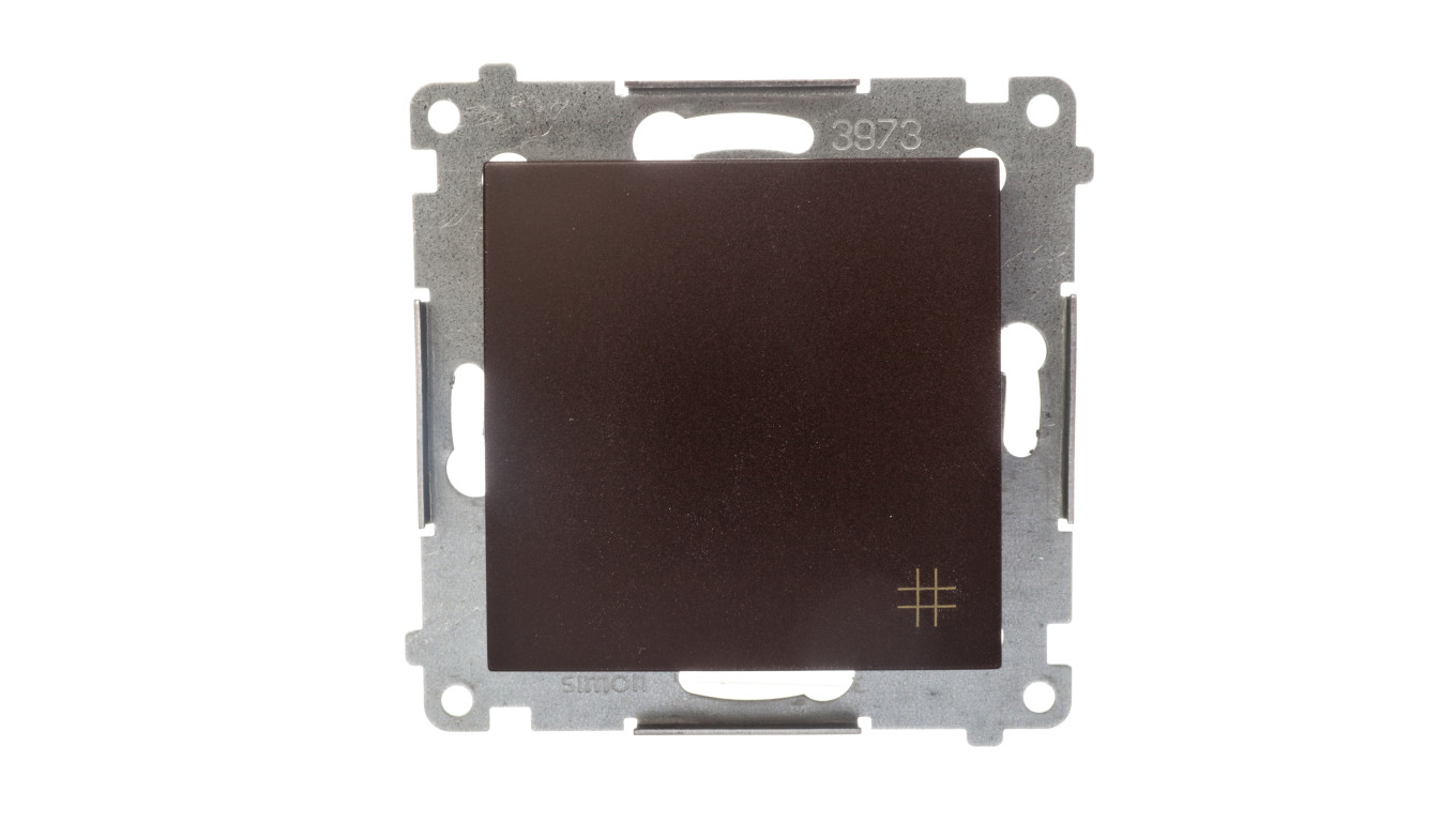 Simon 54 Łącznik krzyżowy, szybkozłącza, brąz mat DW7.01/46