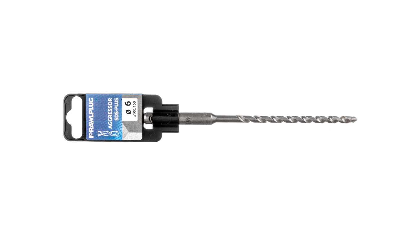 Wiertło do betonu Aggressor SDS Plus 6x100x160 mm RT-SDSA-6/160