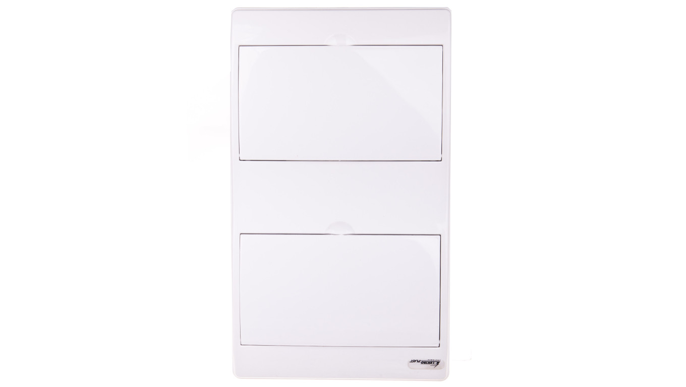 Rozdzielnica modułowa 2x8 natynkowa IP40 RN-16/B Fala (N+PE) 7.14