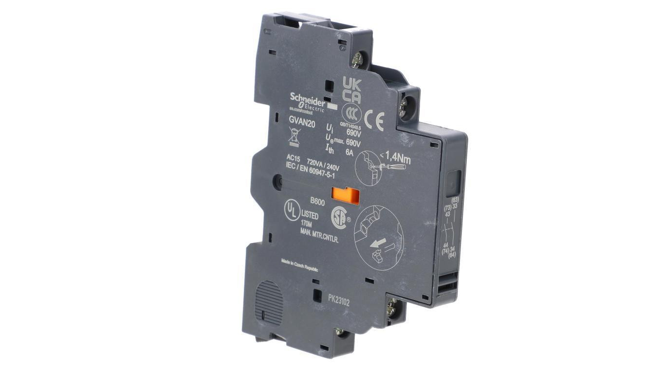 TeSys Deca Styk pomocniczy 2Z montaż boczny GVAN20