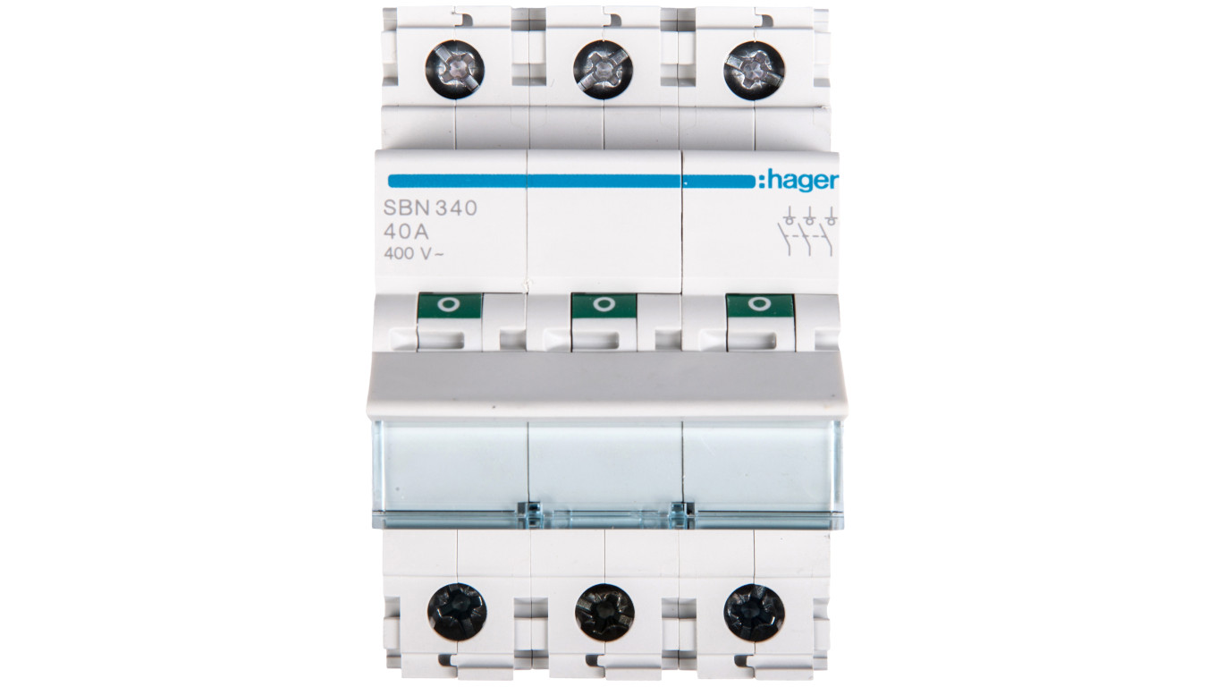 Rozłącznik modułowy 40A 3P SBN340