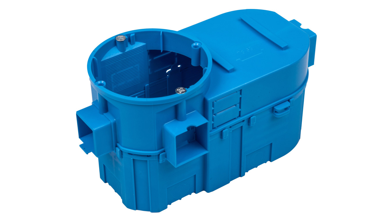Puszka podtynkowa do elektroniki 60mm głęboka niebieska SE2x60G 34159203 /5szt./