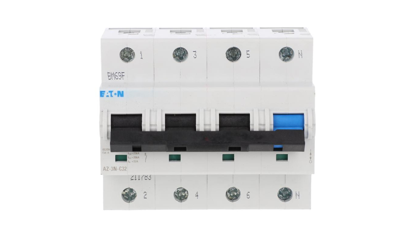 Wyłącznik nadprądowy 3P+N C 32A 25kA AC AZ-3N-C32 211783