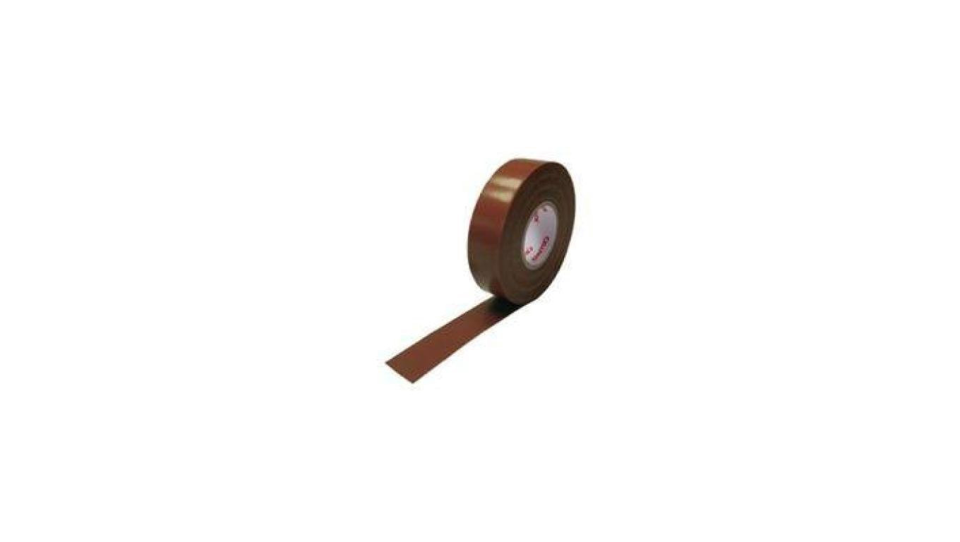 Taśma izolacyjna PVC, 328 0.18-19-20 brązowa, 416779