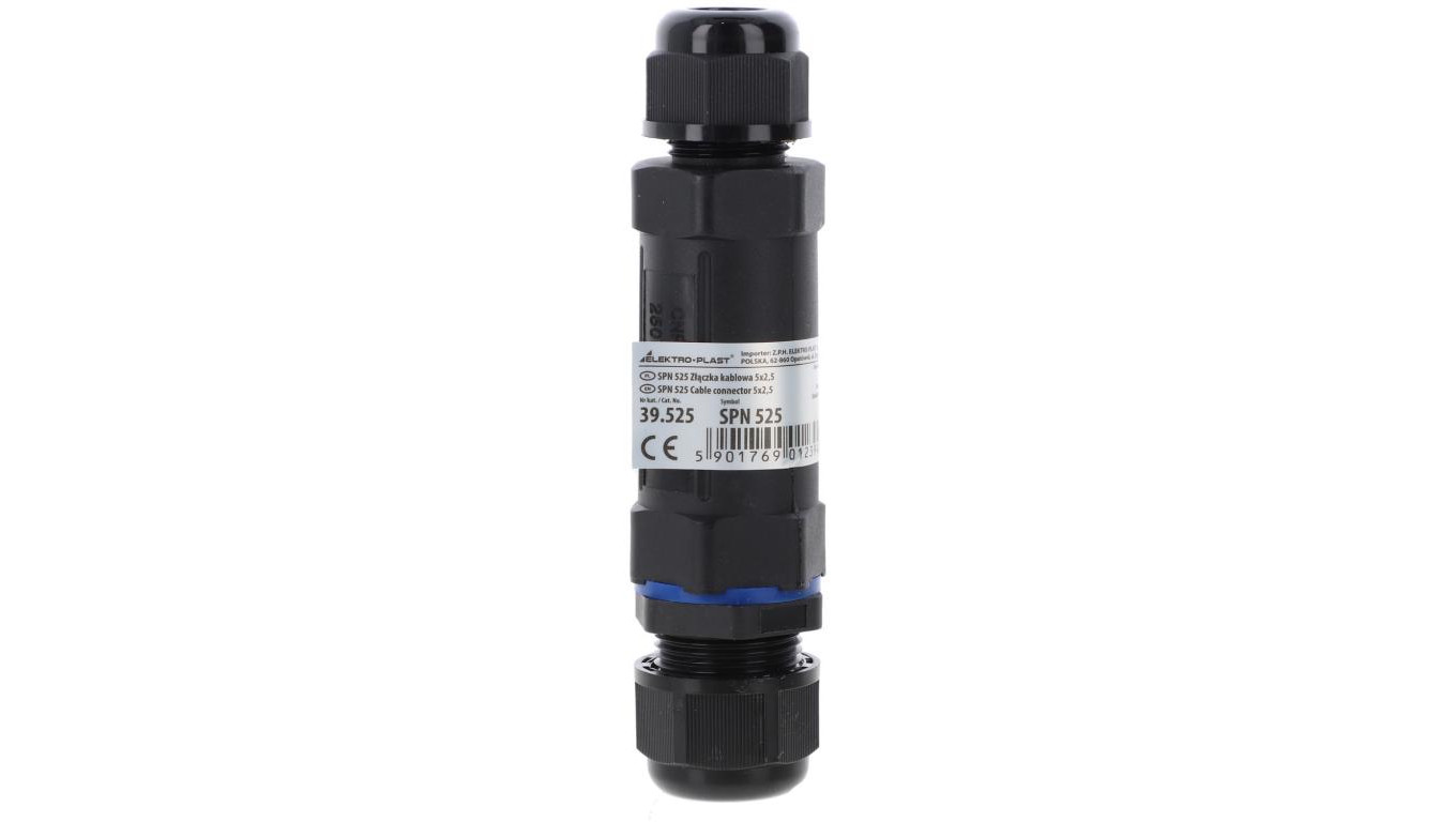 Złączka kablowa hermetyczna 5x2,5mm2 16A 250V IP68 SPN 525 39.525