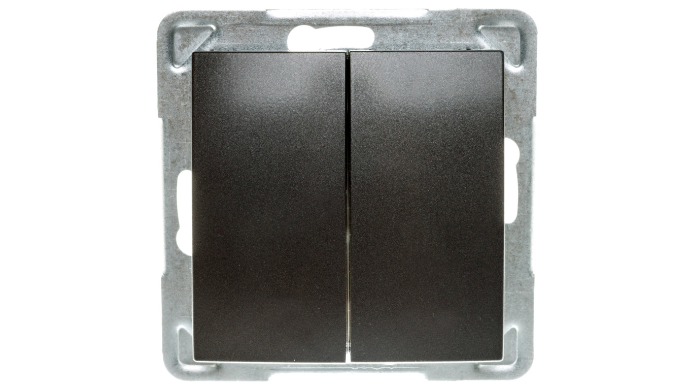 IMPRESJA Łącznik świecznikowy antracyt ŁP-2Y/m/50