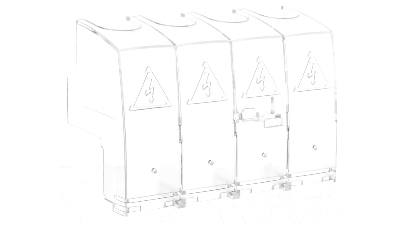 Osłona przyłączy górna i dolna 4P dla rozłączników rozmiar 4 HZC218