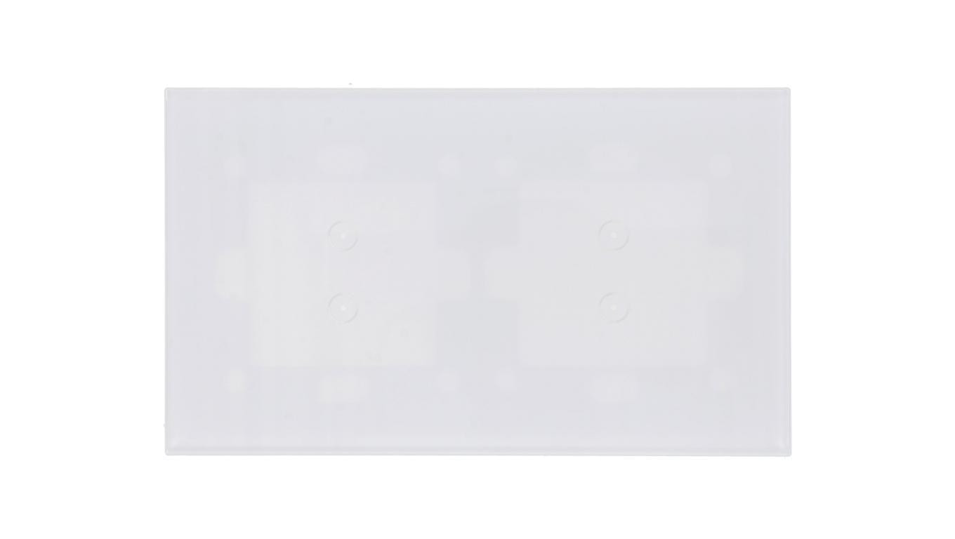 Simon Touch ramki Panel dotykowy S54 Touch, 2 moduły, 2 pola dotykowe pionowe + 2 pola dotykowe pionowe, biała perła DSTR233/70