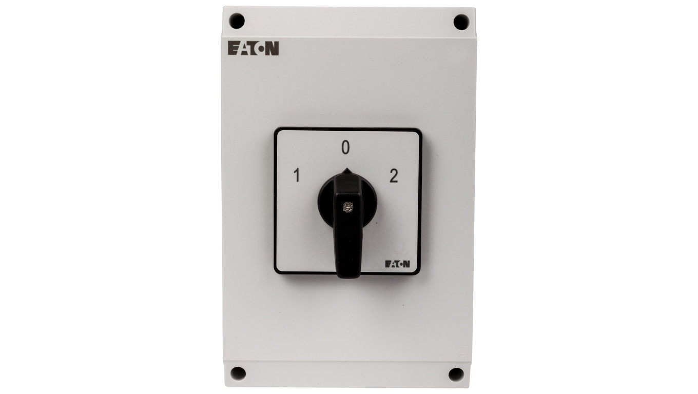 Łącznik krzywkowy 1-0-2 3P 63A w obudowie IP65 T5B-3-8212/I4 207223