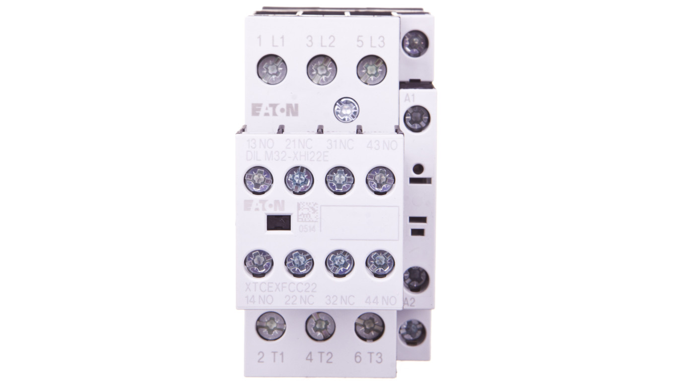 Stycznik mocy 32A 3P 230V AC 2Z 2R DILM32-22(230V50HZ,240V60HZ) 106366