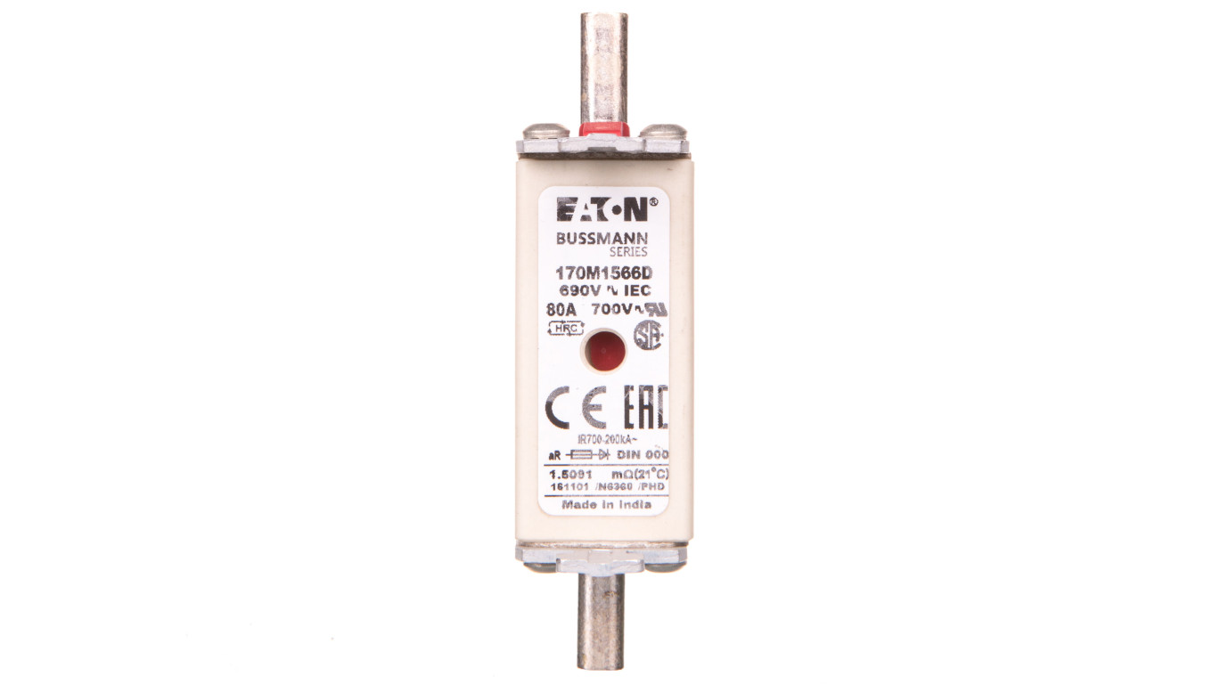 Wkładka bezpiecznikowa 80A 690V aR DIN 000 HSDNH 170M1566D