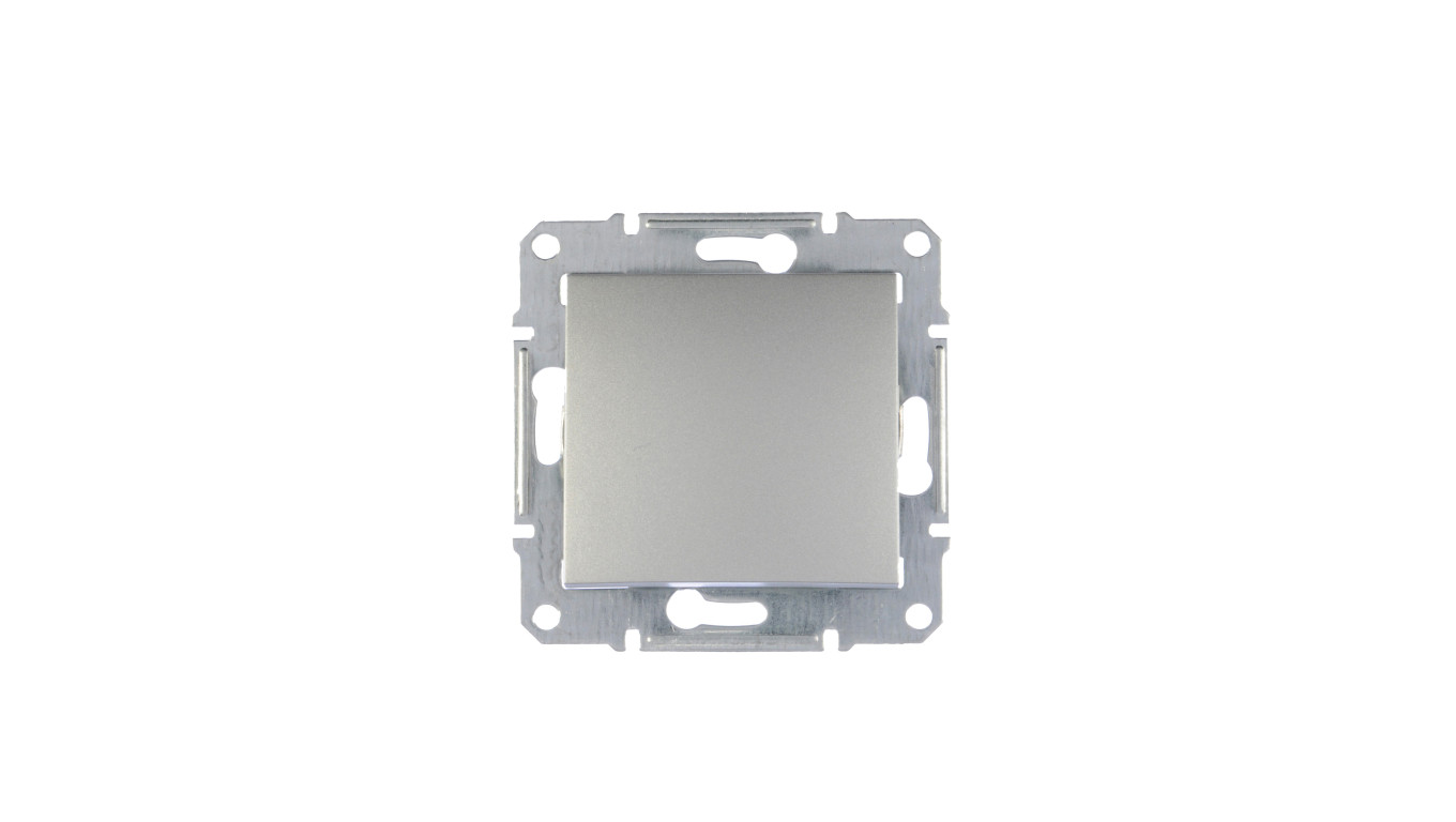 Sedna Łącznik jednobiegunowy 10AX aluminium SDN0100160